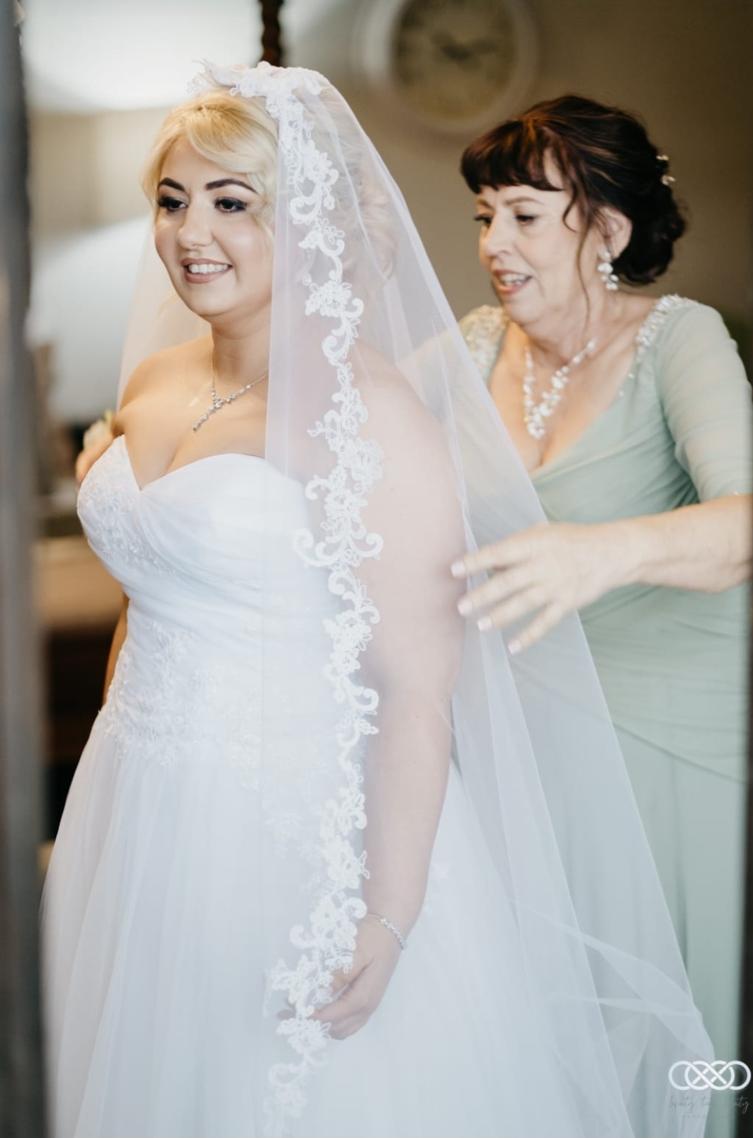 Romantic A-line wedding dress