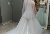 Fairytale White Wedding Dress & Veil