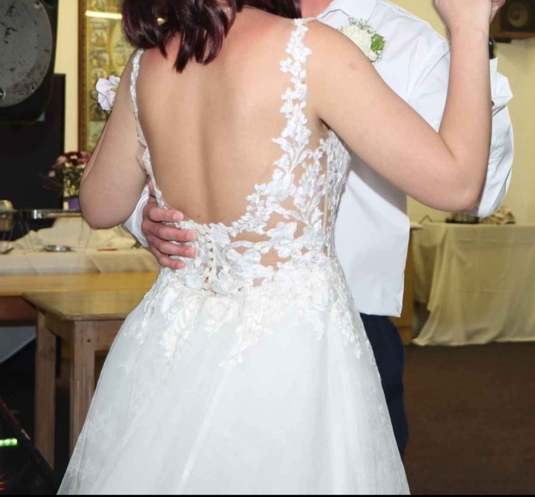 Wedding Dress and Veil