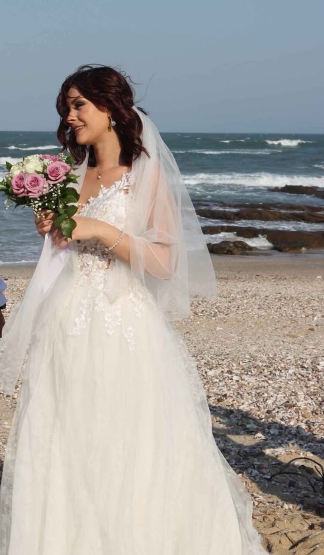 Wedding Dress and Veil