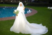 Elegant princess wedding dress