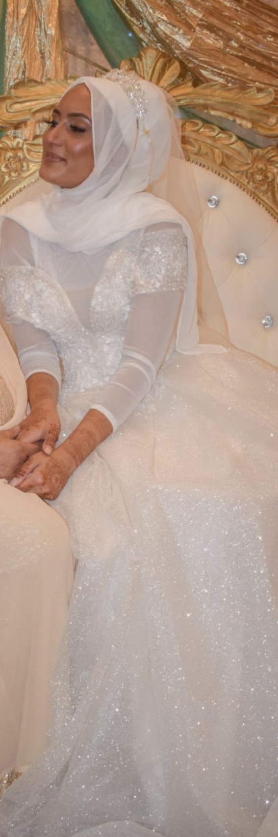 Elegant princess wedding dress