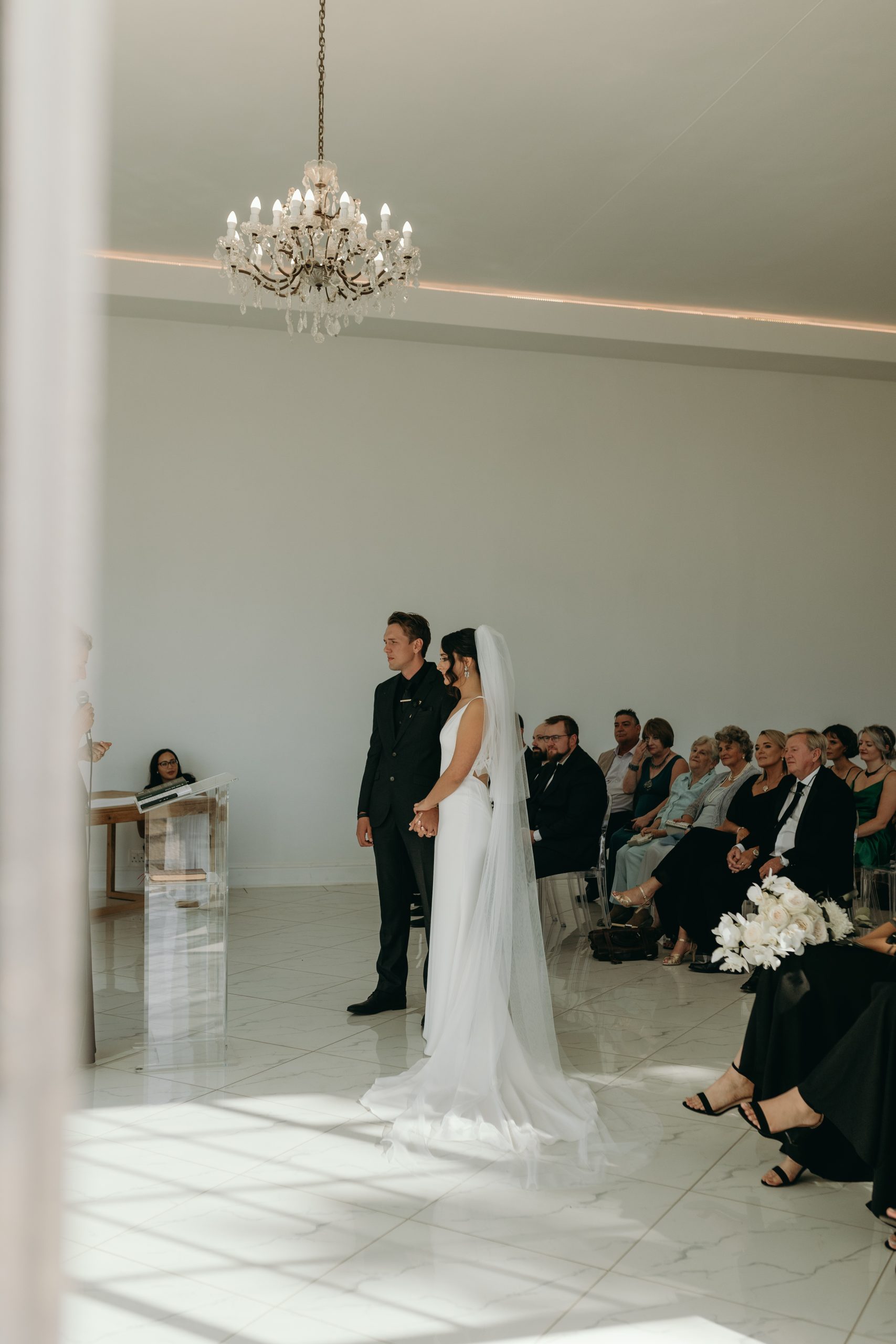 Blanco Bridal Modern Wedding Dress