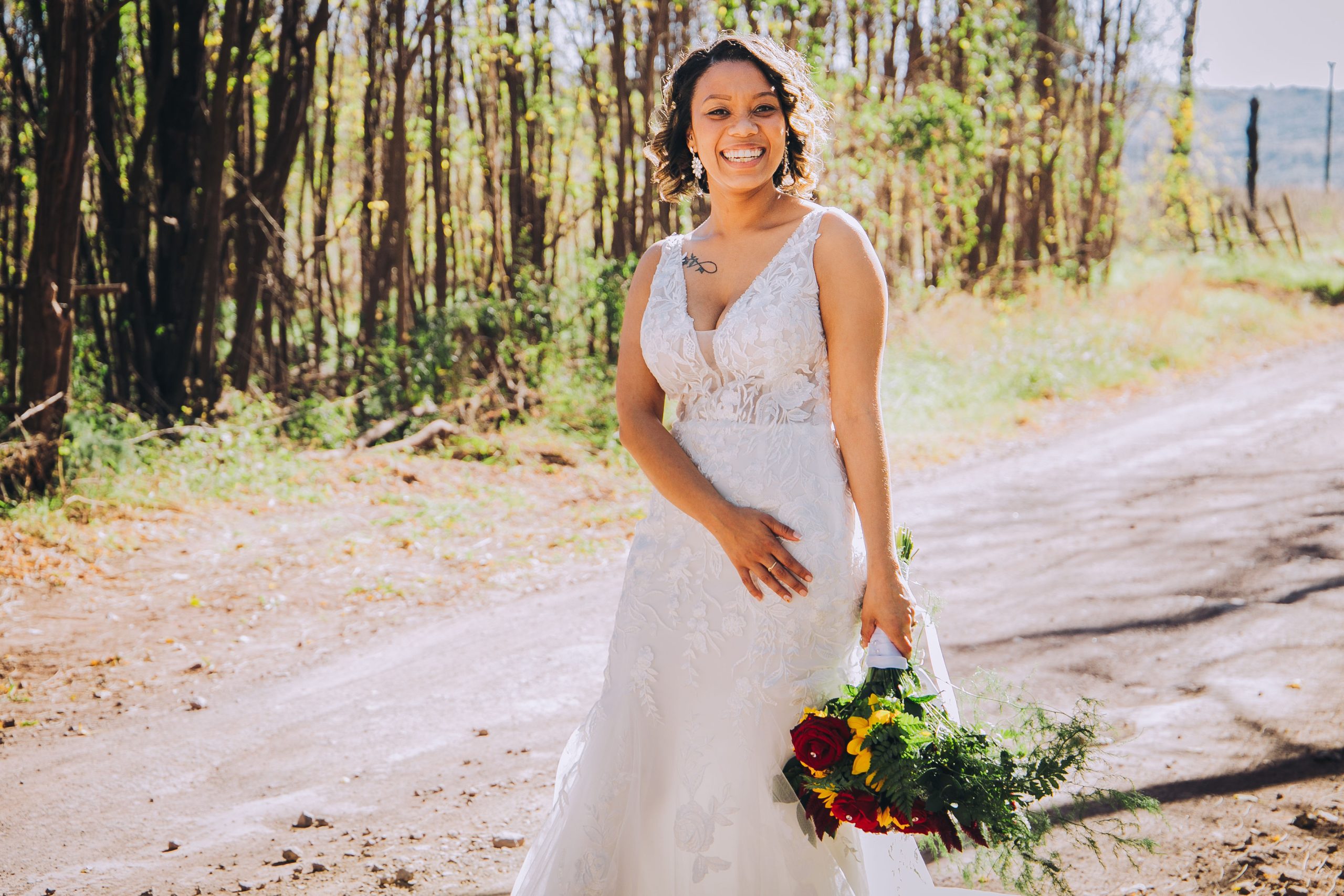 Beautiful  Elegant white wedding