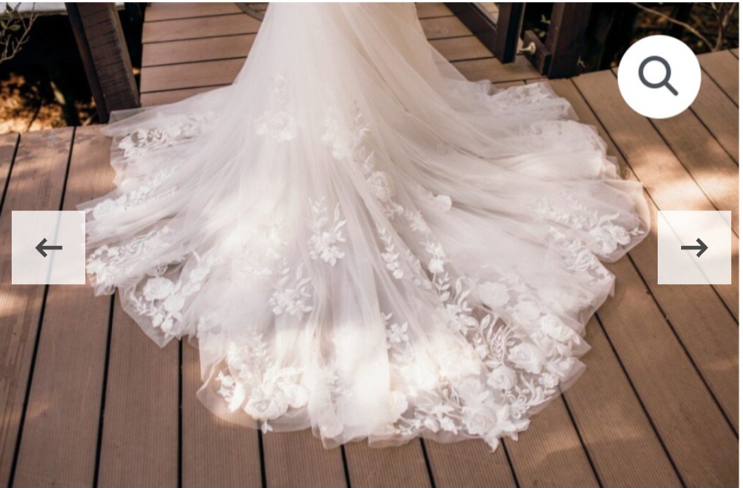 Beautiful  Elegant white wedding