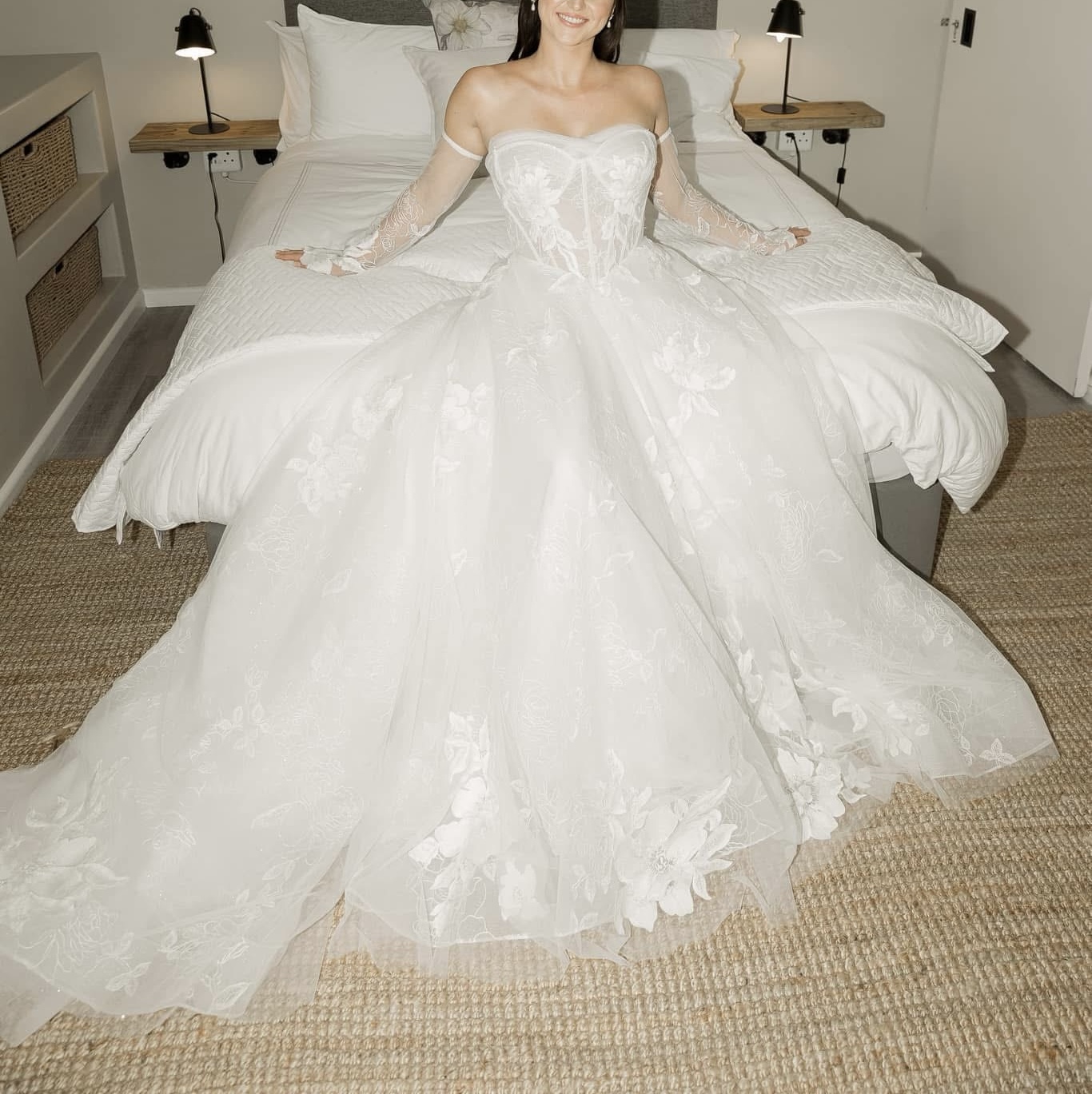 Designer wedding dress