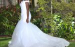Mermaid Tulle Wedding Dress