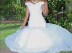 Mermaid Tulle Wedding Dress