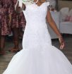Mermaid Tulle Wedding Dress