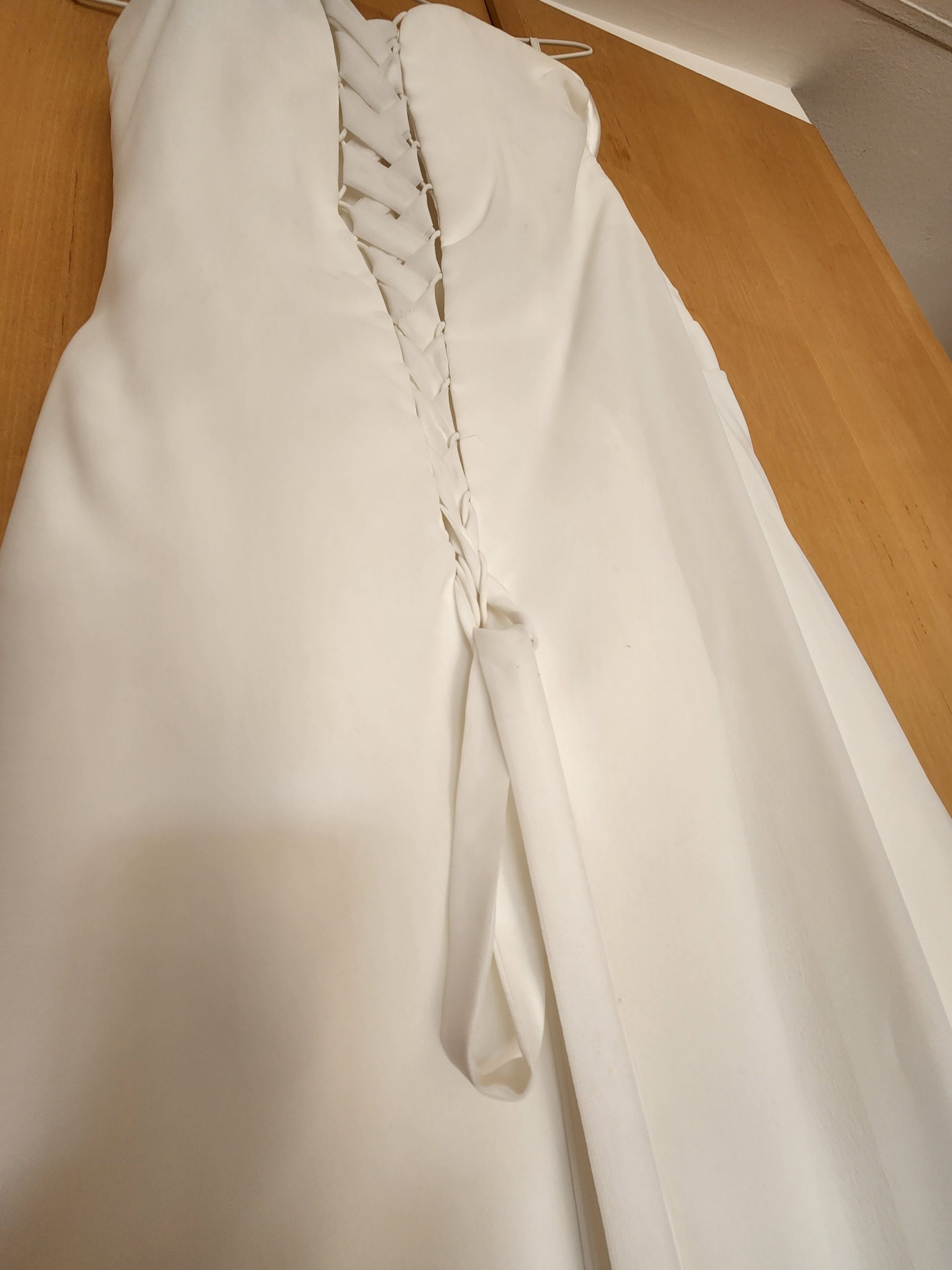 Strapless Beaded Wedding Dress