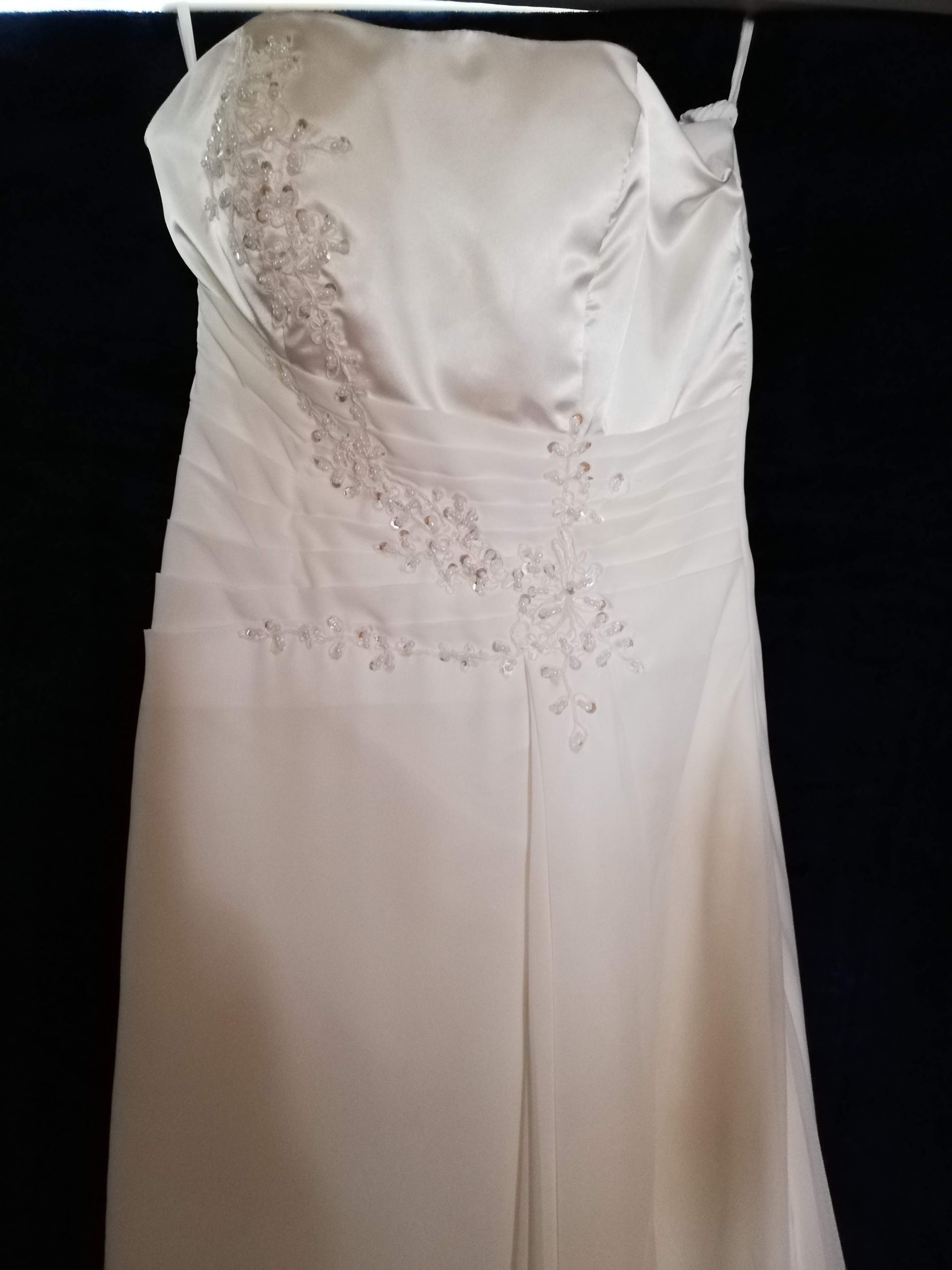 Strapless Beaded Wedding Dress