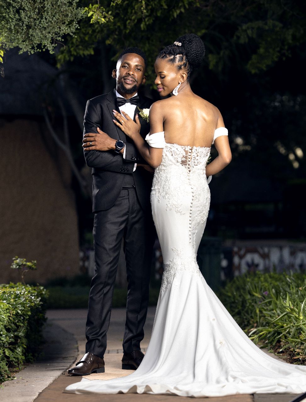 Mermaid Pronovia Wedding gown