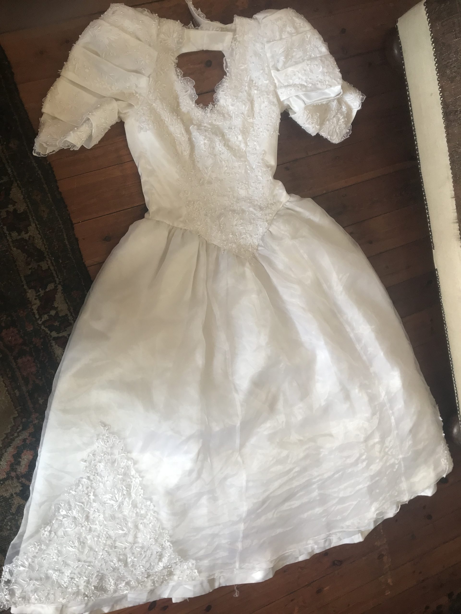 Silk wedding dresses