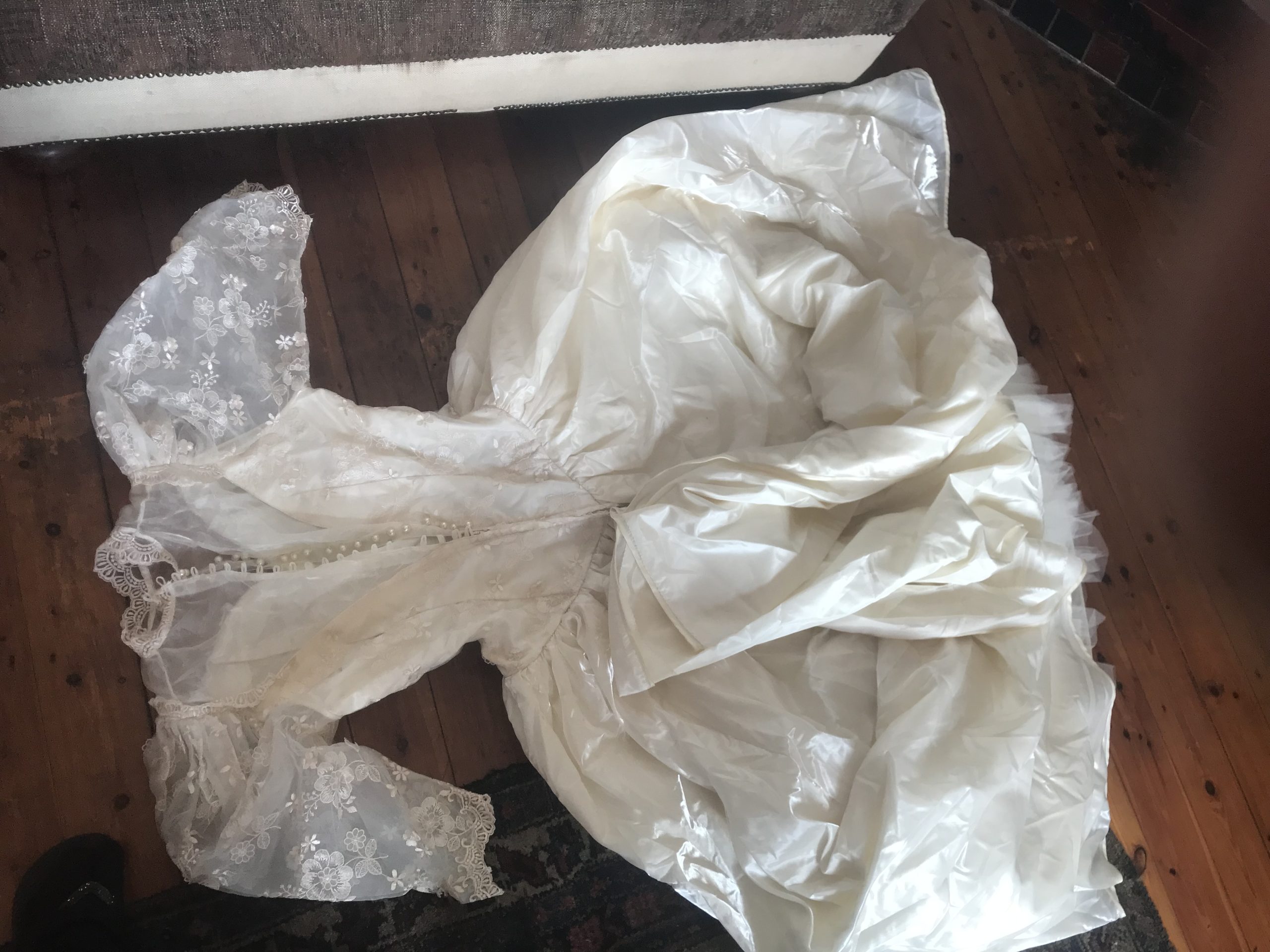 Silk wedding dresses