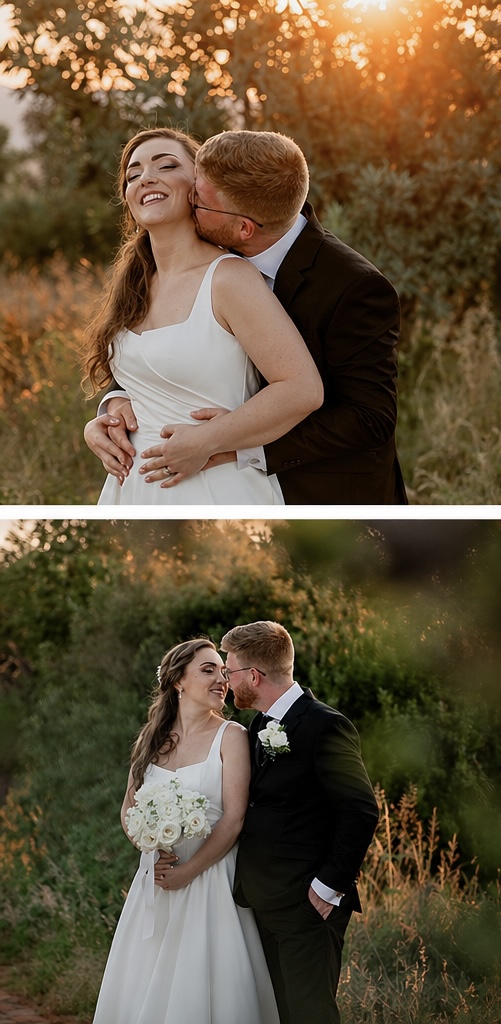 Elegant Justin Alexander Wedding Dress